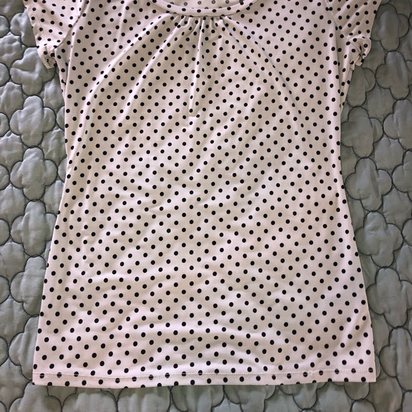 ✌️Last $$💧Short Sleeve Polka Dot Blouse - Picture 2 of 3